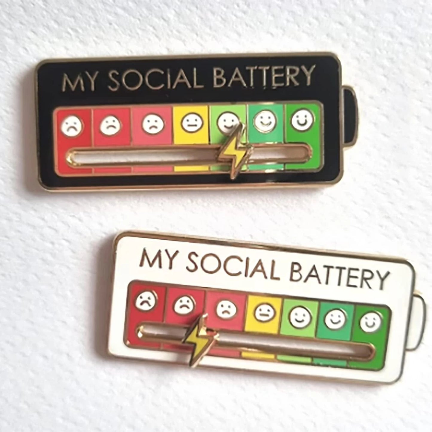 MoodMeter™ - The Social Battery Pin